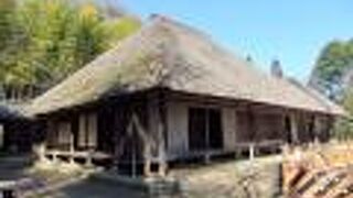 生田緑地散策で、日本民家園の中に移築された旧作田家住宅に寄りました