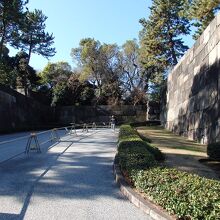 江戸城中雀門跡