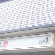 名前の通りの駅