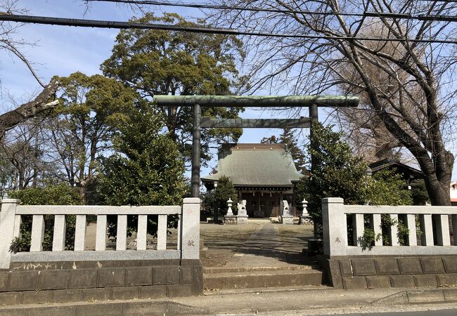 寒川神社近くにある