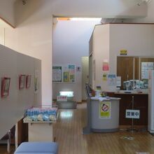 道の駅奥久慈だいごの日帰り入浴施設入口