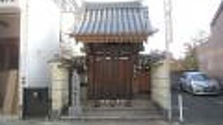 茶道南方流ゆかりのお寺さんです。