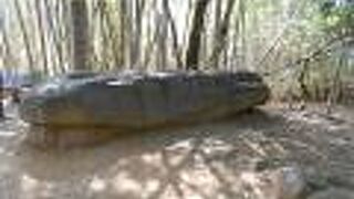 酒を製造したと伝わる巨石