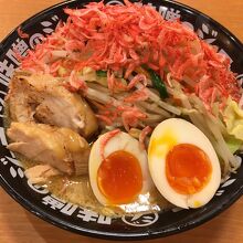 期間限定えび味噌ラーメン