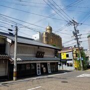 老舗のカステラ屋さんの本店