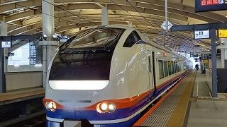 初乗車「特急しらゆき」 