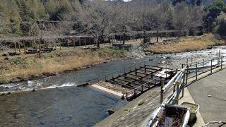 バーベキューや鮎のつかみどりが