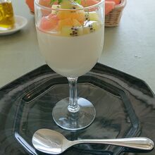 最後のドルチェも絶品！