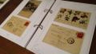 切手・絵はがき好きな人にもおすすめ。