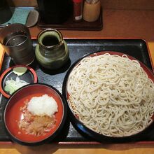 おろしそば（500円）