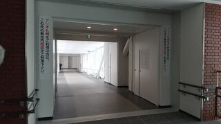 苗穂駅への連絡通路