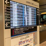 大阪駅JR高速バスターミナル