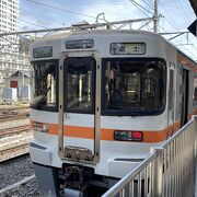 ローカル線で無人駅あり