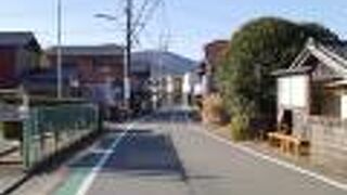 気軽に歩けます。