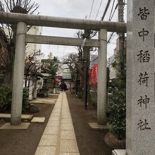 大久保通りが入り口です。