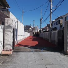 入り口の様子です。