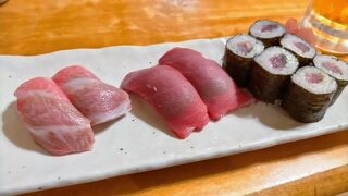 マグロ専門居酒屋と言うだけあってマグロ料理は絶品です