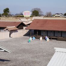 昔のようすを再現しているジオラマもあったりします。