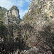 昇仙峡の見どころの一つ