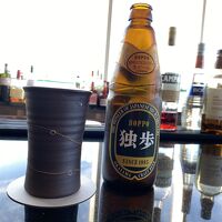 クラブフロアにて岡山の地ビール