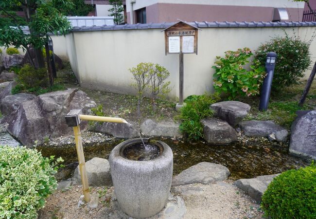 一帯は小さな公園のよう