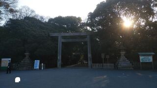 とても広大な神社でした