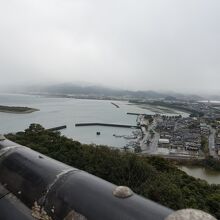 函館を思わせる富岡市街地