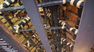 合掌造りの見学できます。