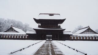 雪化粧している時期もおすすめ