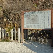 武田神社を中心とする大きな敷地の居館跡