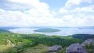 屈斜路湖を見渡せる道の駅