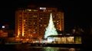 ベイエリアで行われるクリスマスイルミネーション