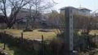 元興寺塔跡。庭園がなかなかの雰囲気がある。ならまちの一角の風情が楽しめる。