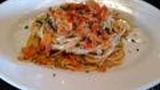 ピザもいいけど、パスタもおいしい