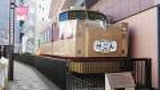 東向島の東武博物館、館外に懐かしい車両あり
