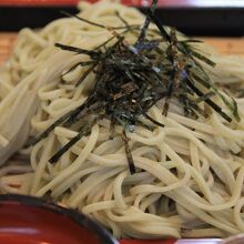 お蕎麦です