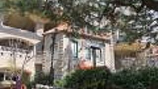 綺麗に整備された遊歩道