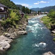 水の透明度が高い