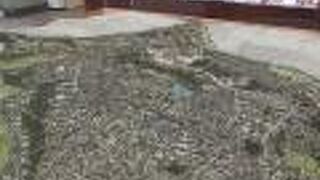 守礼門の近く。首里城のジオラマがありました