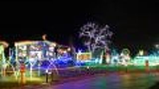 冬はイルミネーションも楽しめる店