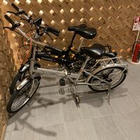 自転車の無料貸し出しが便利です