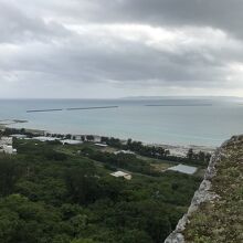 最上部からの展望