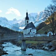 ドイツ・多くの画家を魅了した風景画のモチーフ「ラムザウ教会」