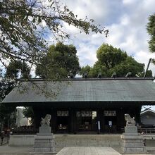 神明社拝殿