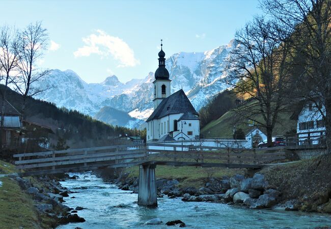 ドイツ・多くの画家を魅了した風景画のモチーフ「ラムザウ教会」