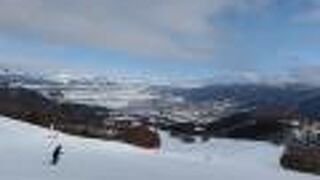 広～いゲレンデが快適！