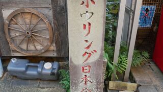 道にぽんとある