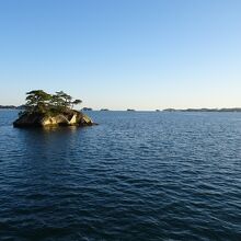 松島湾の小島の景観が素晴らしいです。