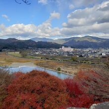 やはり大洲城天守台からみました