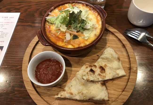 バターチキンドリア？